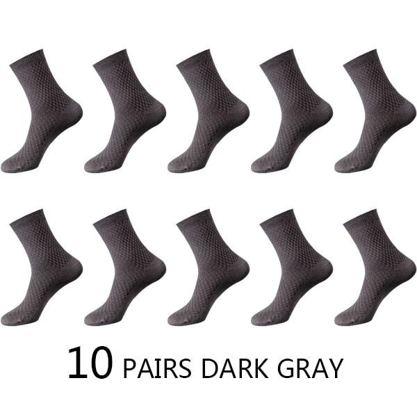 Chaussettes Fibre de Bambou - Lots de 10 Paires