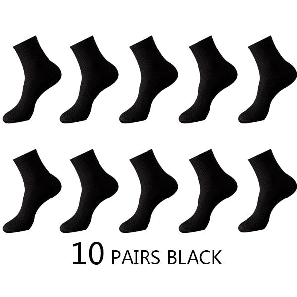 Chaussettes Fibre de Bambou - Lots de 10 Paires