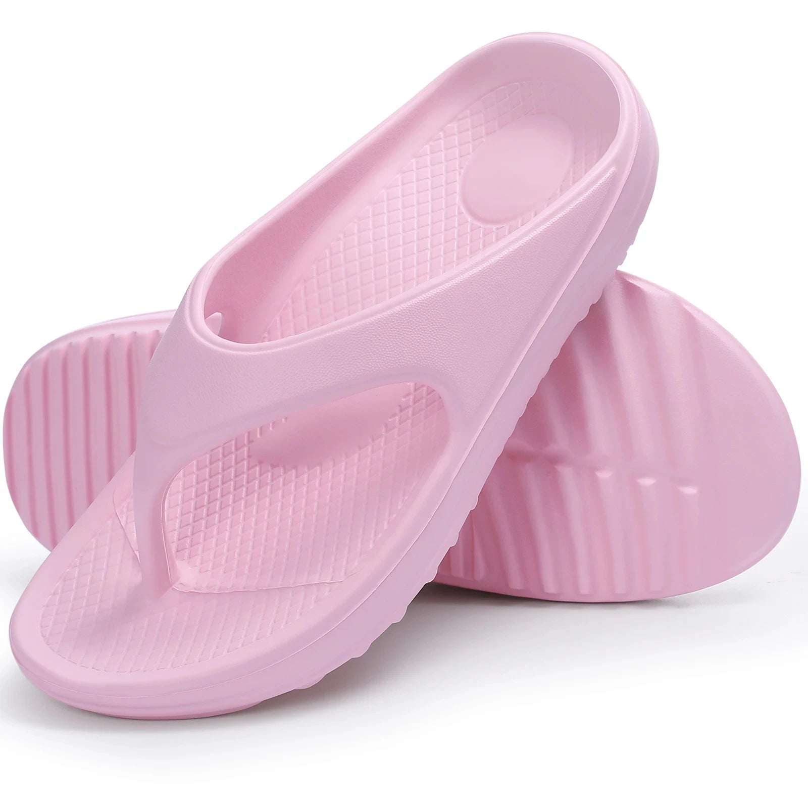 Sandales plates orthopédiques antidérapantes — femme, usage maison, plage et extérieur