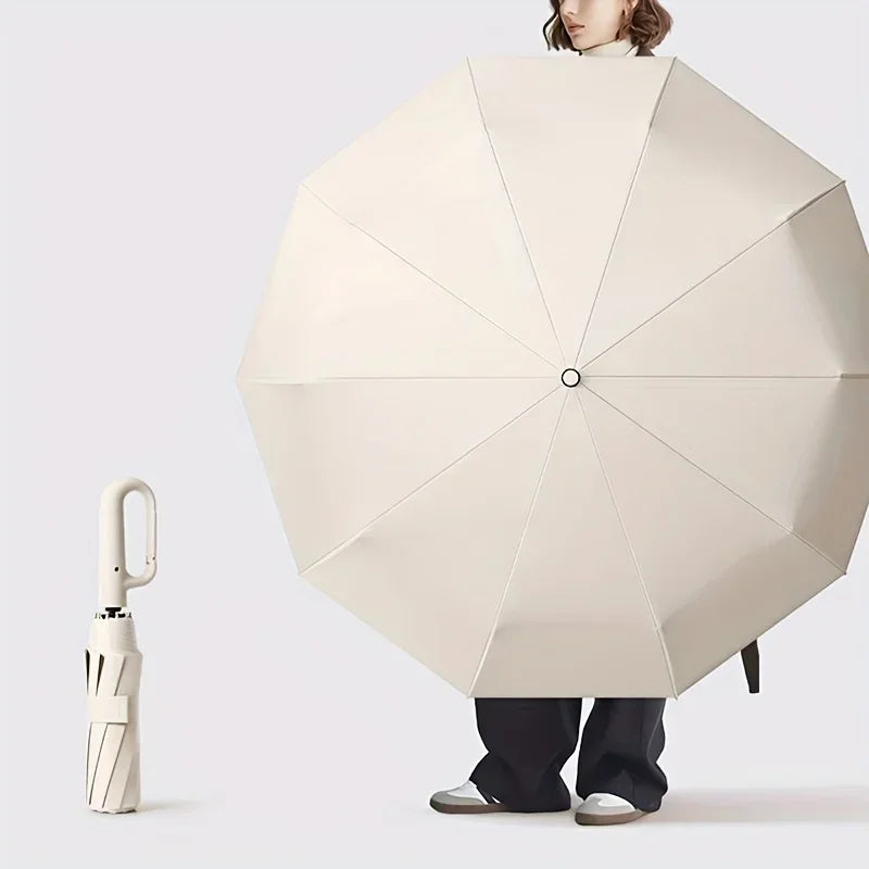 Parapluie renforcé coupe-vent - Poignée ergonomique et pratique