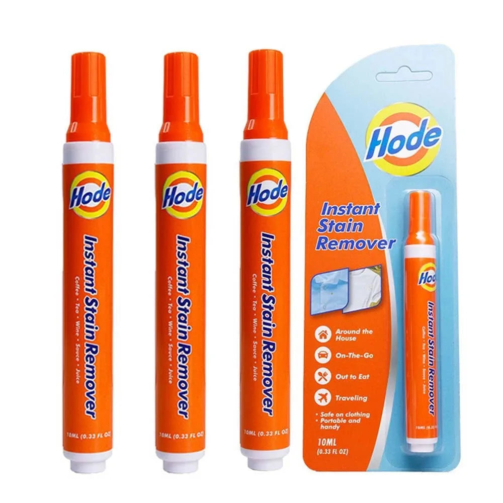Lot 3 stylos détachants instantanés — sans eau, café, sauce, jus, 10ml