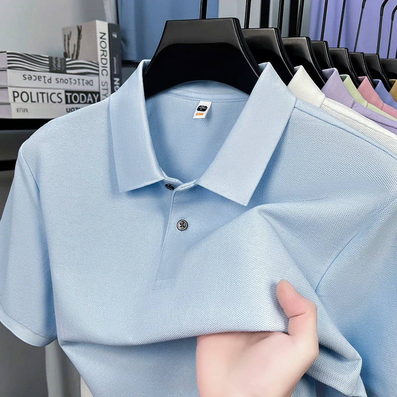 Polo Casual Chic en Coton Respirant Style Golf - Homme