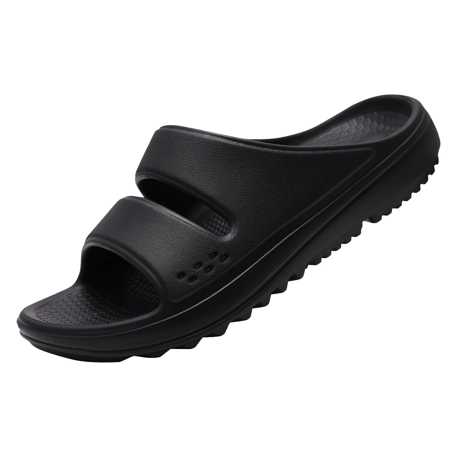 Sandales plates orthopédiques antidérapantes — femme, usage maison, plage et extérieur