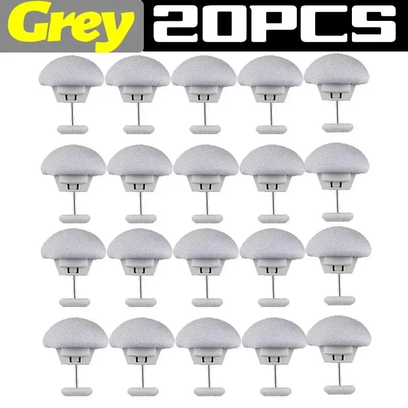 Lot de 20 Clips pour Couettes, Coussins & Rideaux