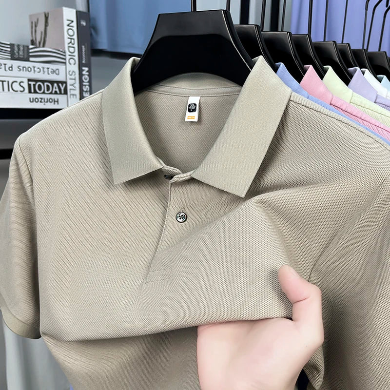 Polo Casual Chic en Coton Respirant Style Golf - Homme