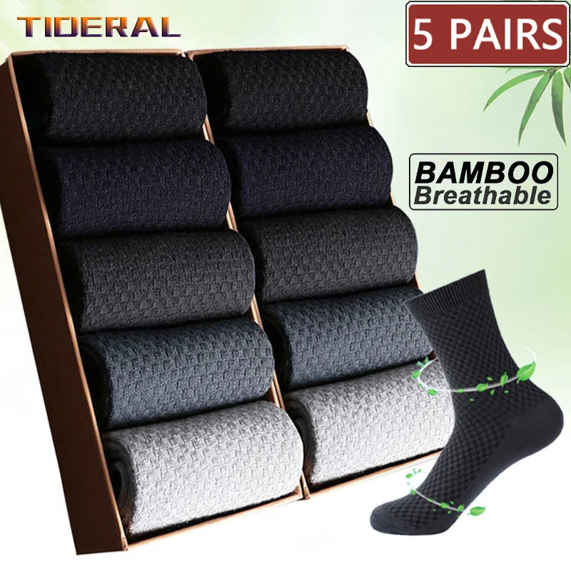 Lot de 5 paires de chaussettes en bambou