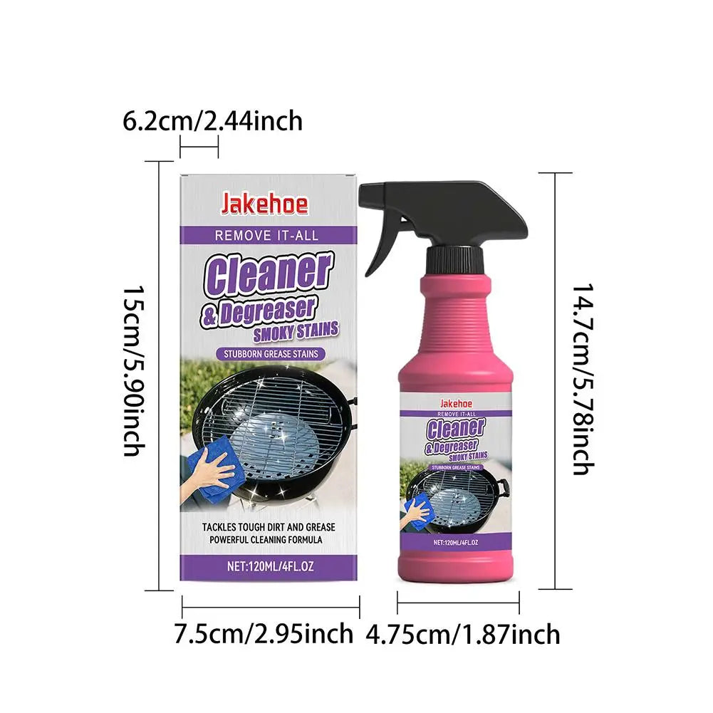 Spray Nettoyant Dégraissant Puissant pour BBQ & Four – 1 ACHETÉ = 1 OFFERT