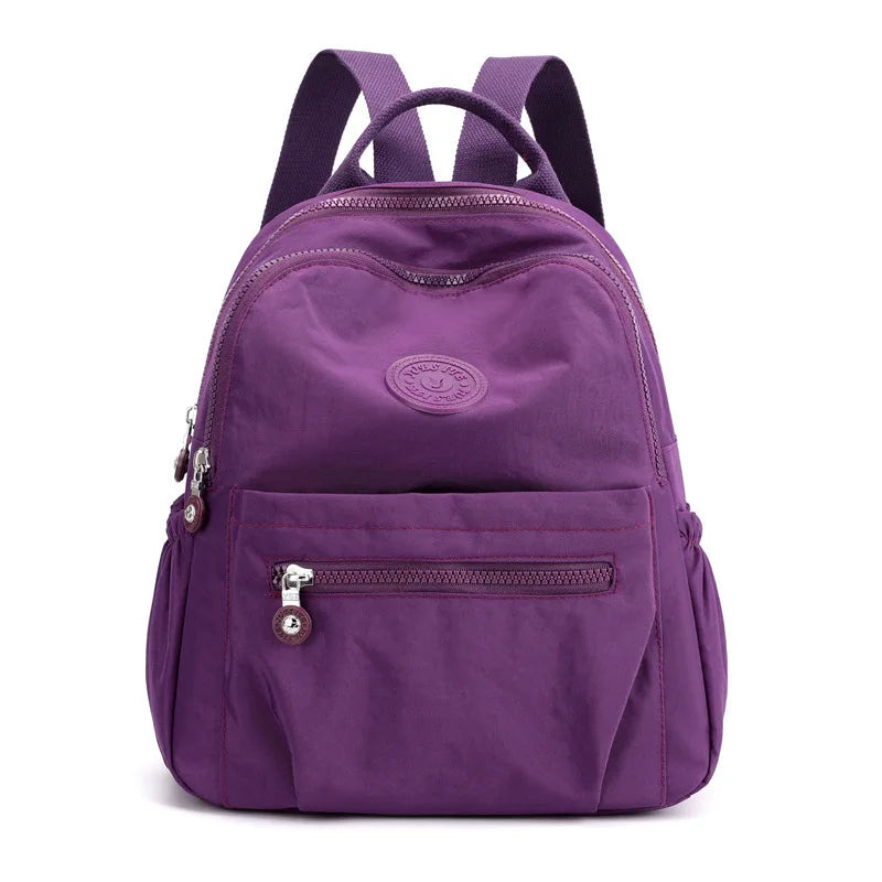 Sac à Dos Femme en Tissu Oxford – Léger, Tendance & Résistant – Idéal Quotidien, Shopping, Sorties & Voyages