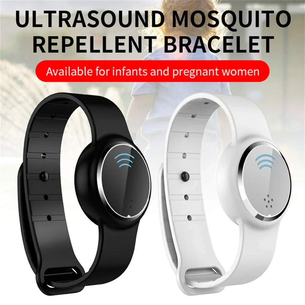 Bracelet répulsif à ultrasons anti-moustiques