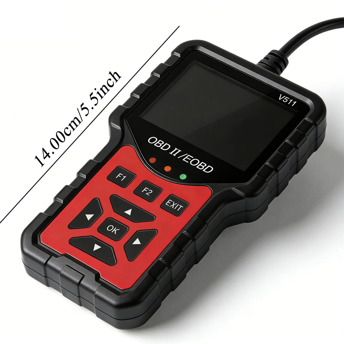 Outil Diagnostic Auto OBD2 V511 – Lecteur de Codes Moteur, Testeur de Batterie & Données en Temps Réel