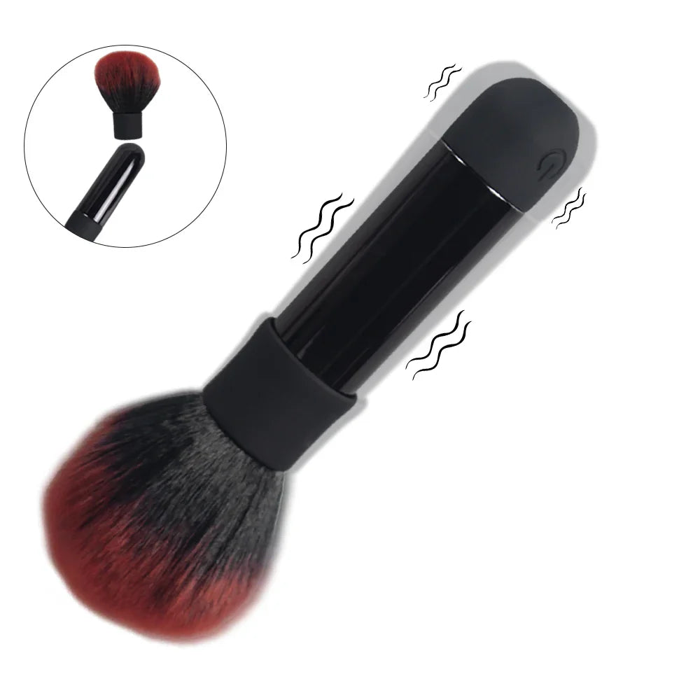 HOTBRUSH - Vibromasseur pinceau de maquillage chauffant