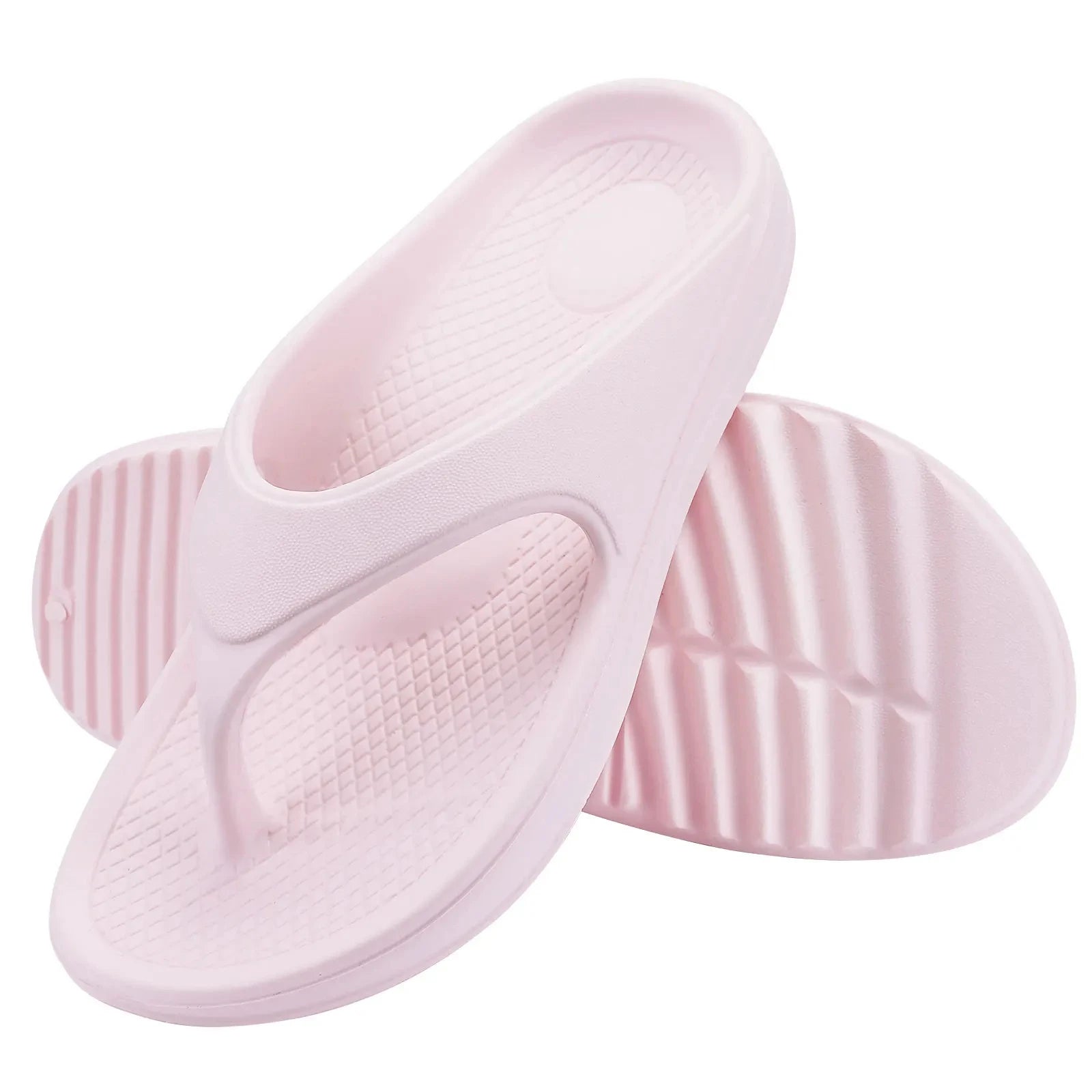 Sandales plates orthopédiques antidérapantes — femme, usage maison, plage et extérieur