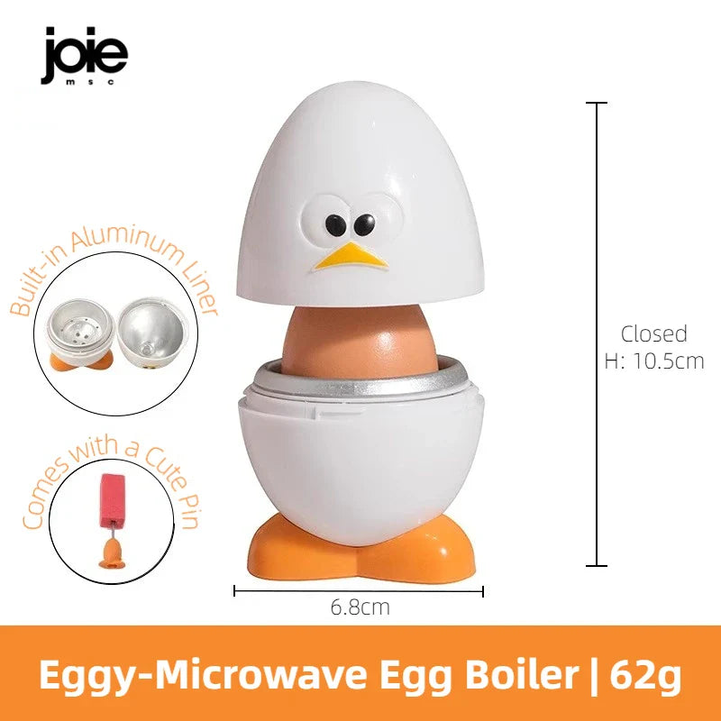 Eggy - Cuiseur à Oeuf Dur au Micro-ondes