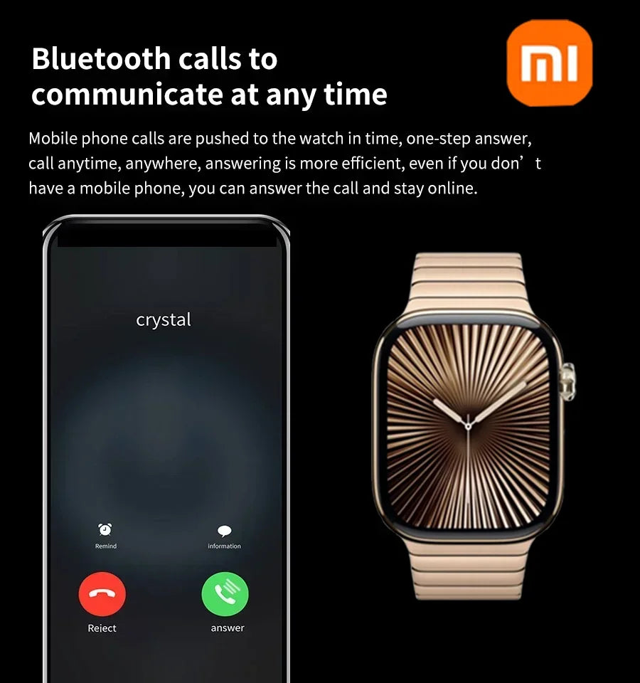 Montre intelligente XIAOMI C10 Pro - Suivi Santé, GPS, Appel, Jeux...