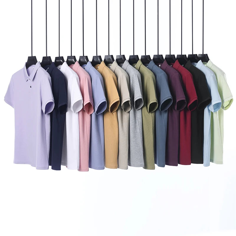 Polo Casual Chic en Coton Respirant Style Golf - Homme