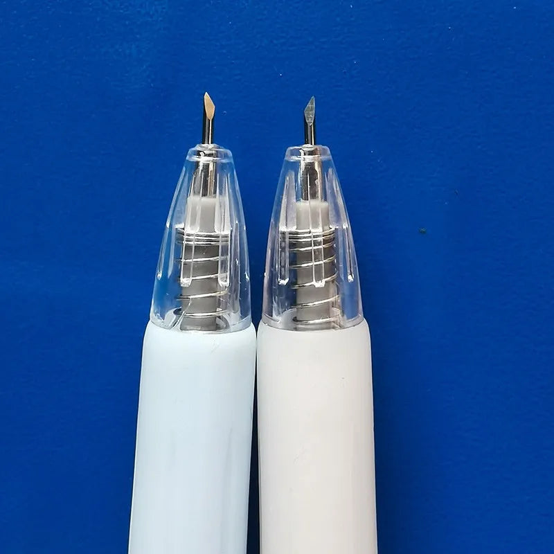 Stylo 2 en 1 Cutter Idéal pour Découpe de Papier - 4 Recharges OFFERTES