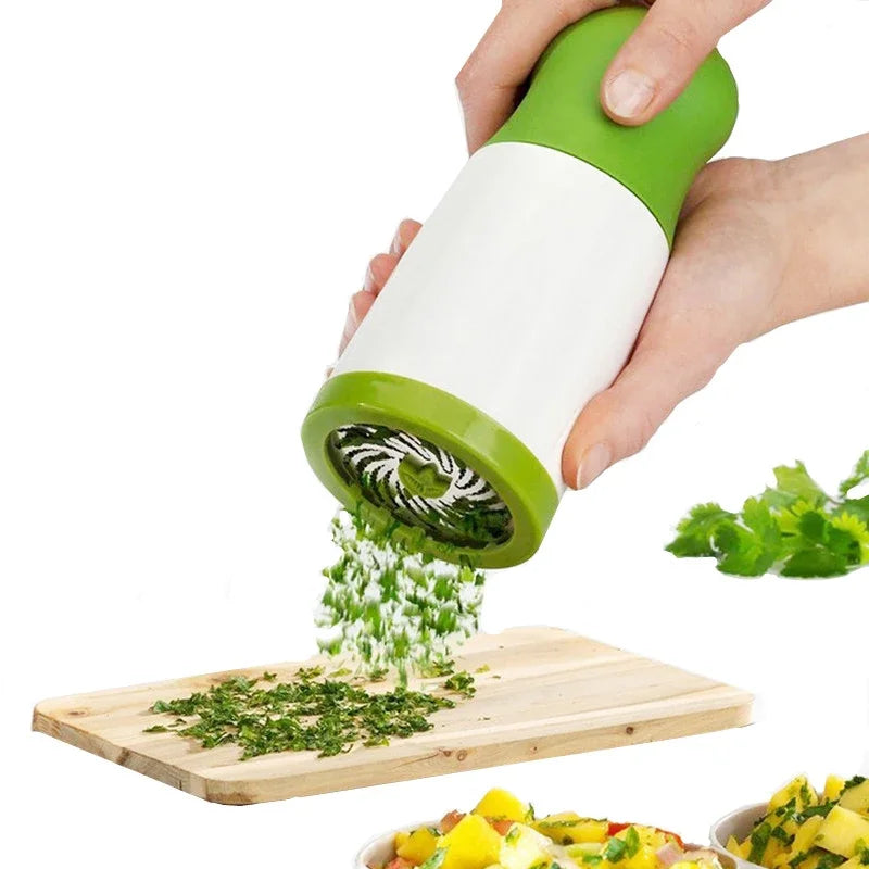 Hachoir Manuel pour Herbes et Épices – Coupe Persil, Coriandre, Piment...