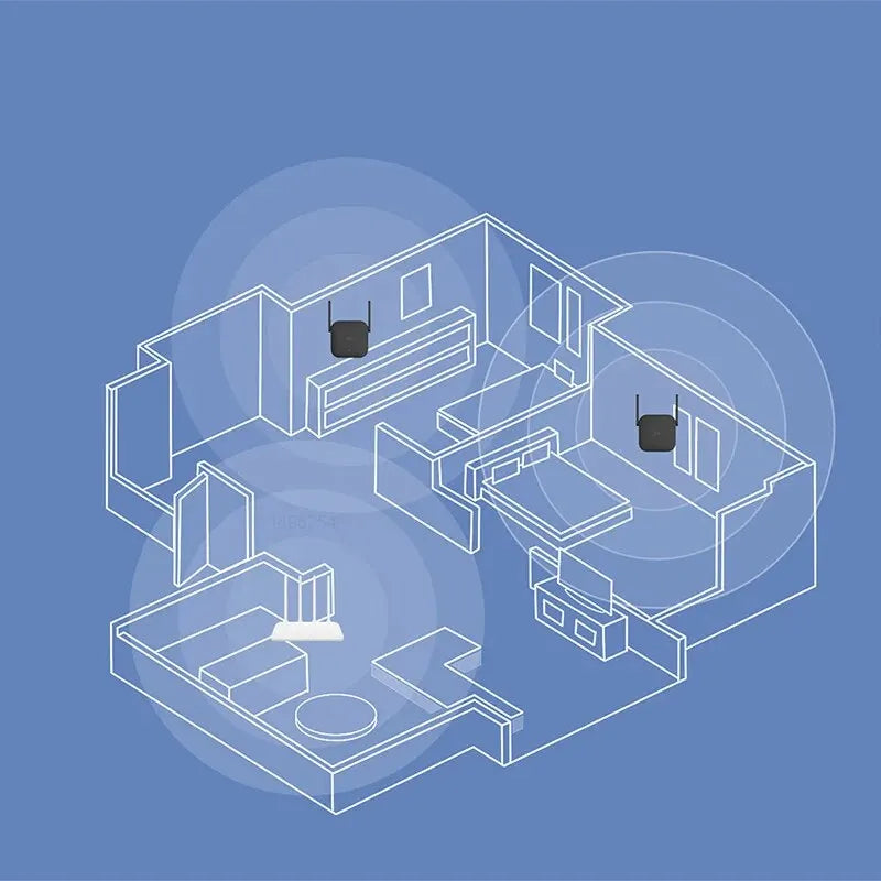 Amplificateur de signal Wi-Fi sans fil 300 Mbps