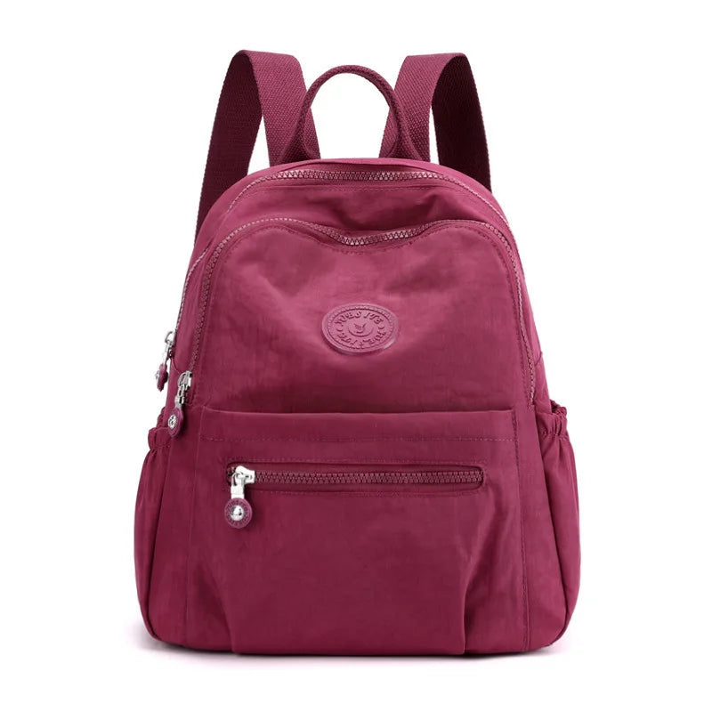 Sac à Dos Femme en Tissu Oxford – Léger, Tendance & Résistant – Idéal Quotidien, Shopping, Sorties & Voyages