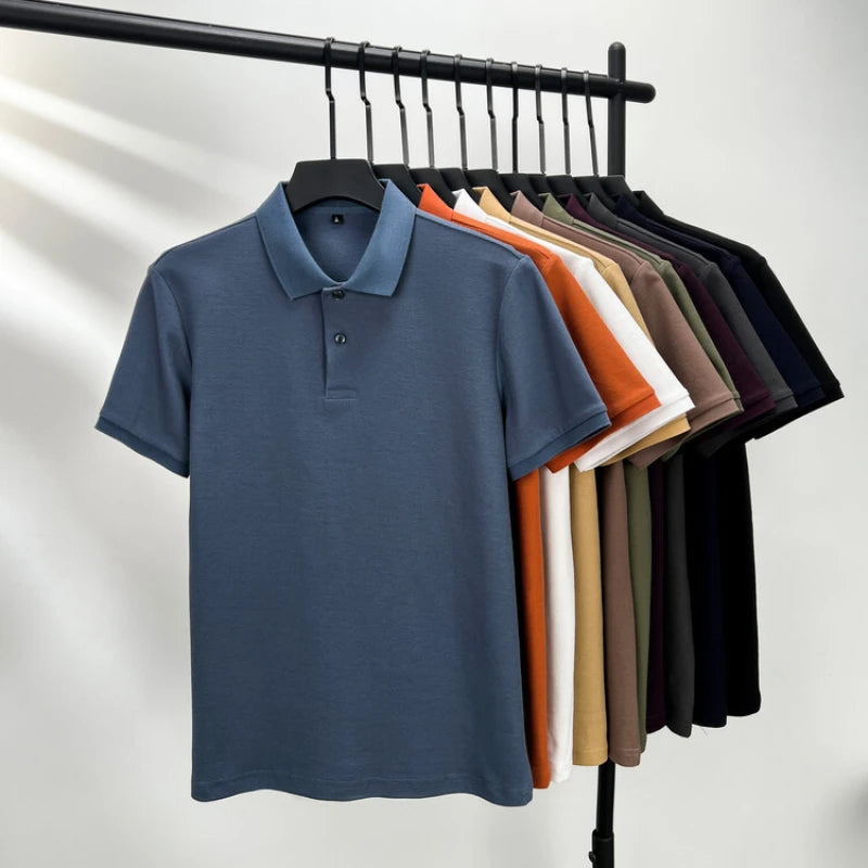 Polo Casual Chic en Coton Respirant Style Golf - Homme