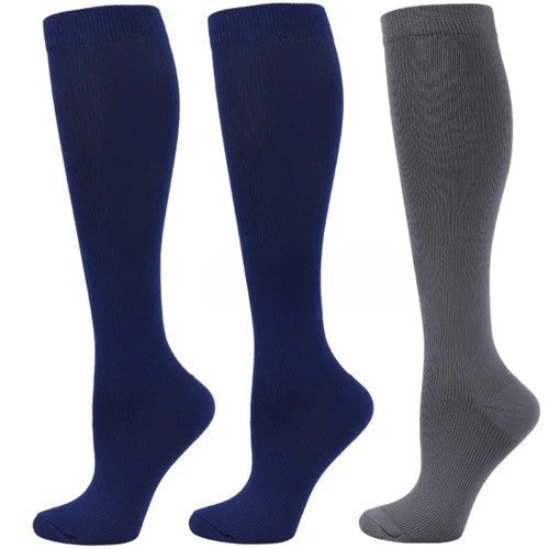 Lot de 3 Chaussettes Médicales montantes de compression