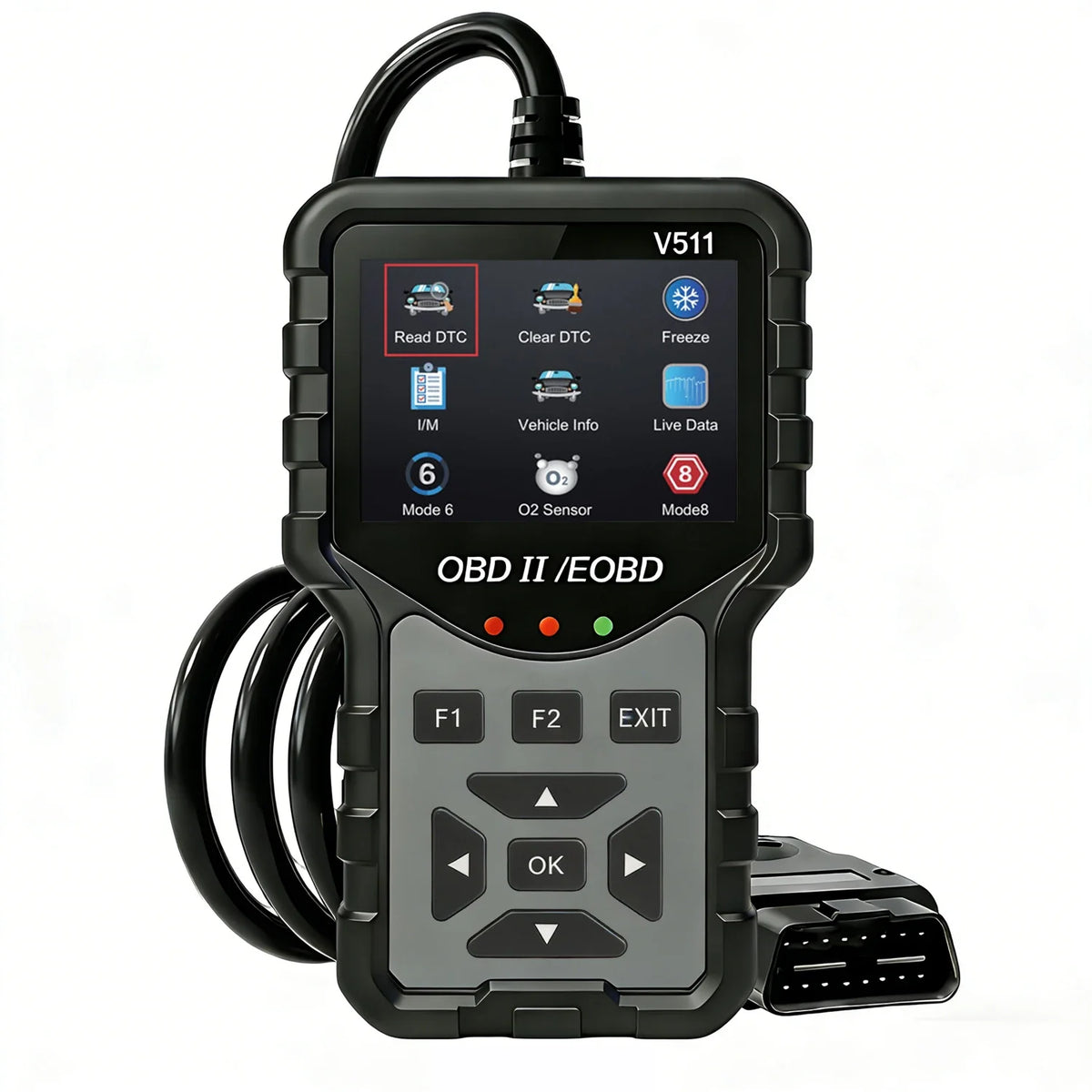 Outil Diagnostic Auto OBD2 V511 – Lecteur de Codes Moteur, Testeur de Batterie & Données en Temps Réel