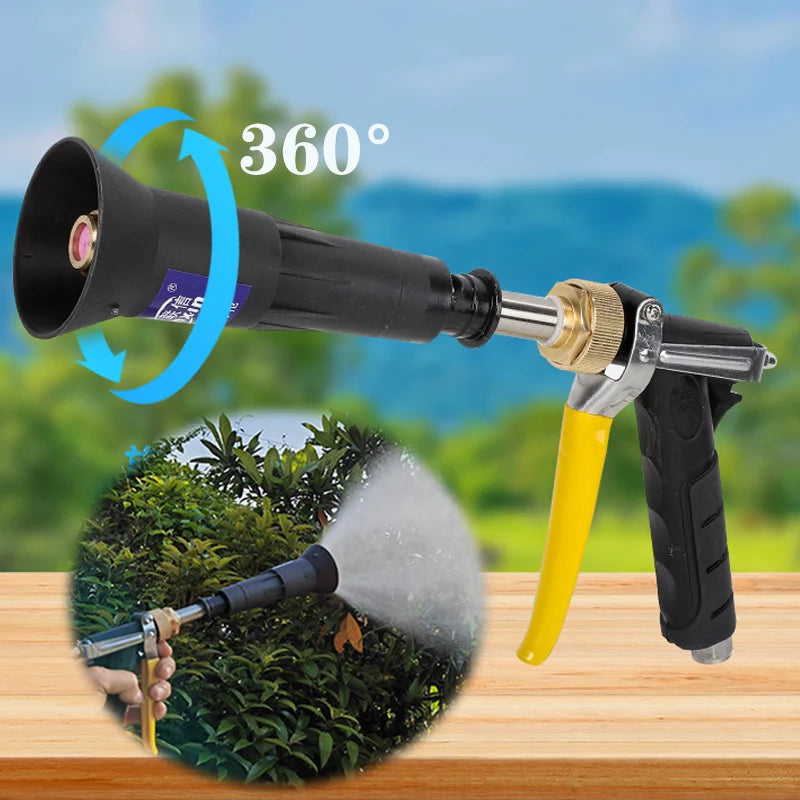 Pulvérisateur de jardin à pression avec buse réglable — outil d'irrigation polyvalent