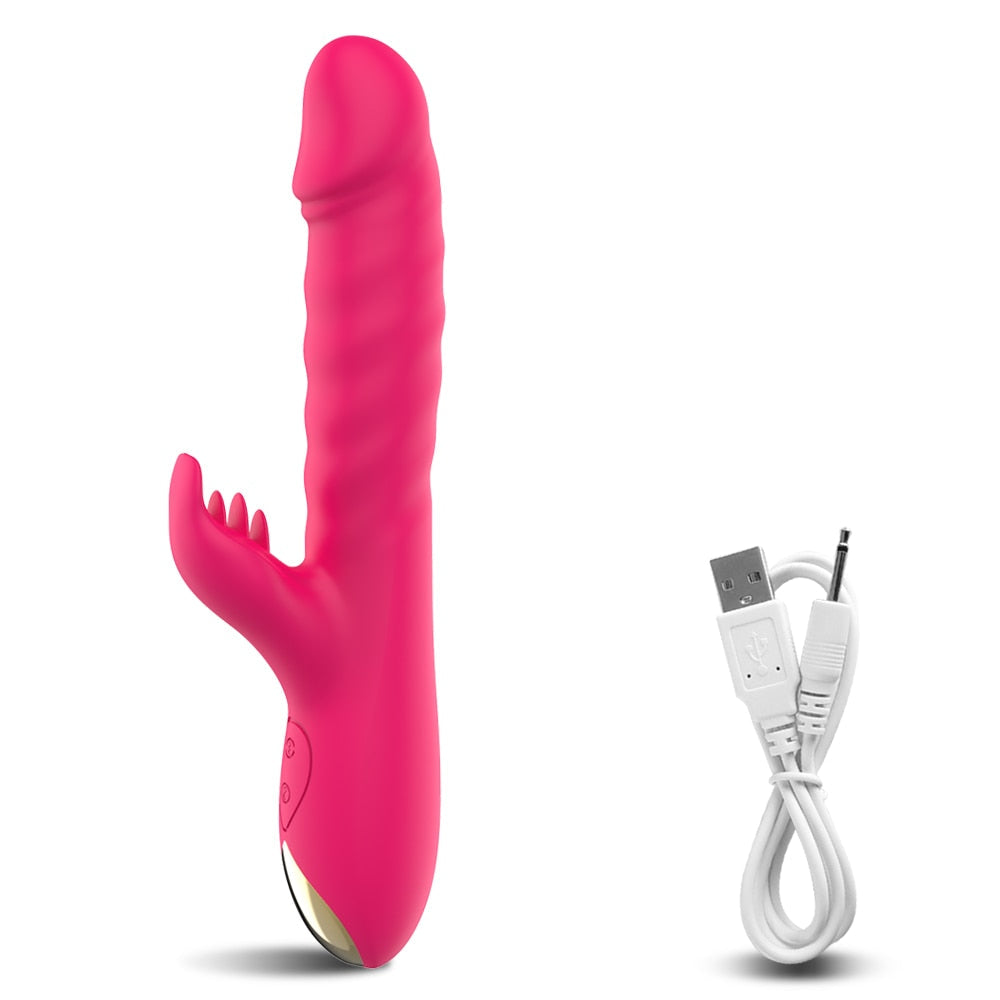 RABBIT 2.0 - Vibromasseur stimulation de poussée avec perles