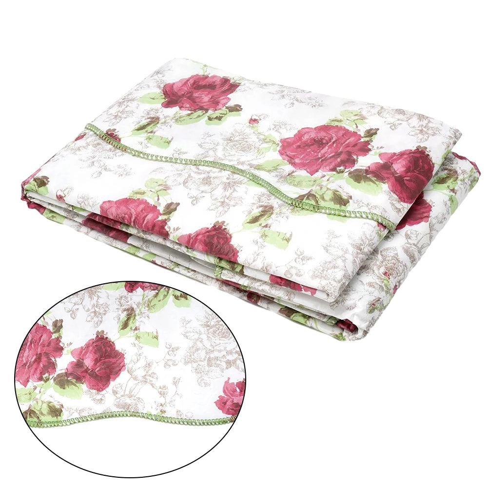Nappe Ronde Fleurie en PVC 152/180 cm – Imperméable, Anti-Taches & Facile à Nettoyer