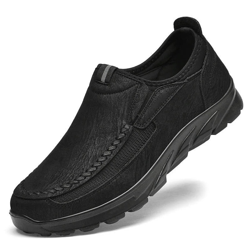 Chaussures Slip-on en Cuir PU - Homme
