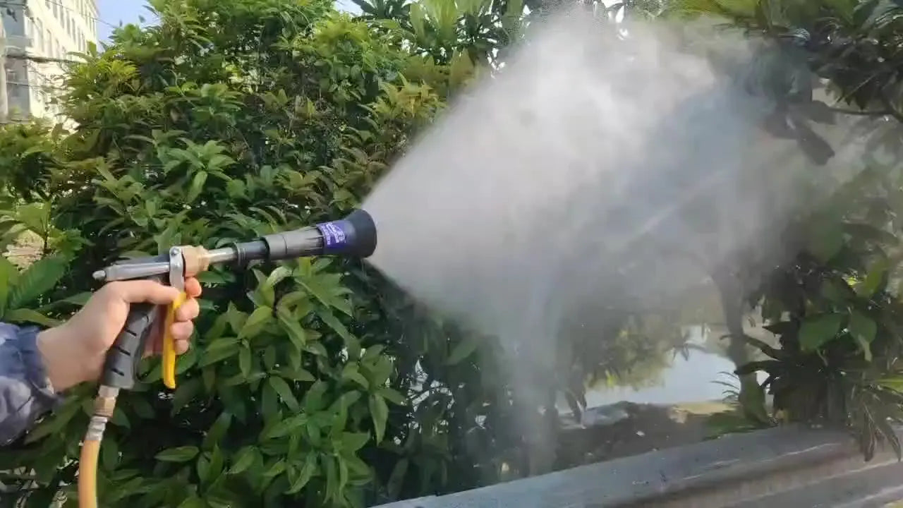 Pulvérisateur de jardin à pression avec buse réglable — outil d'irrigation polyvalent