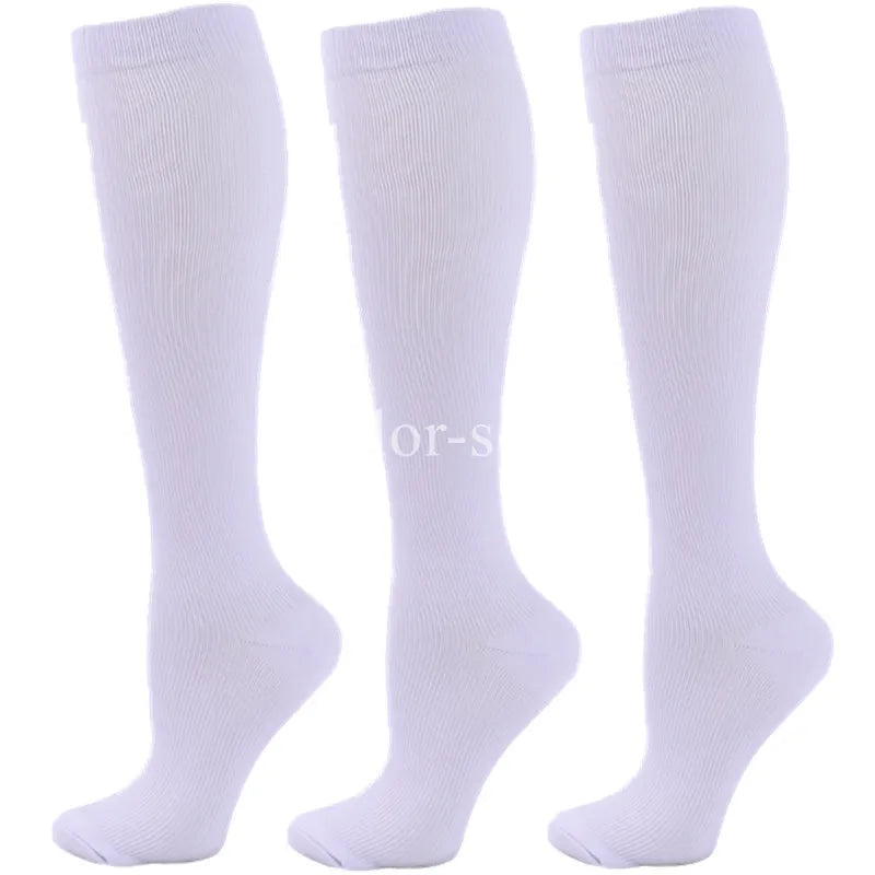 Lot de 3 Chaussettes Médicales montantes de compression