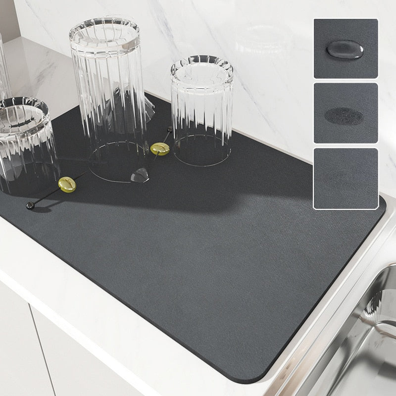 Tapis Absorbant Séchage Rapide