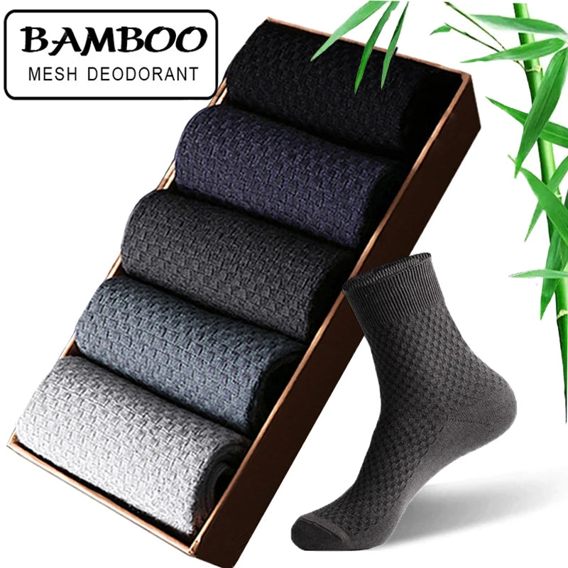 Lot de 5 paires de chaussettes en bambou