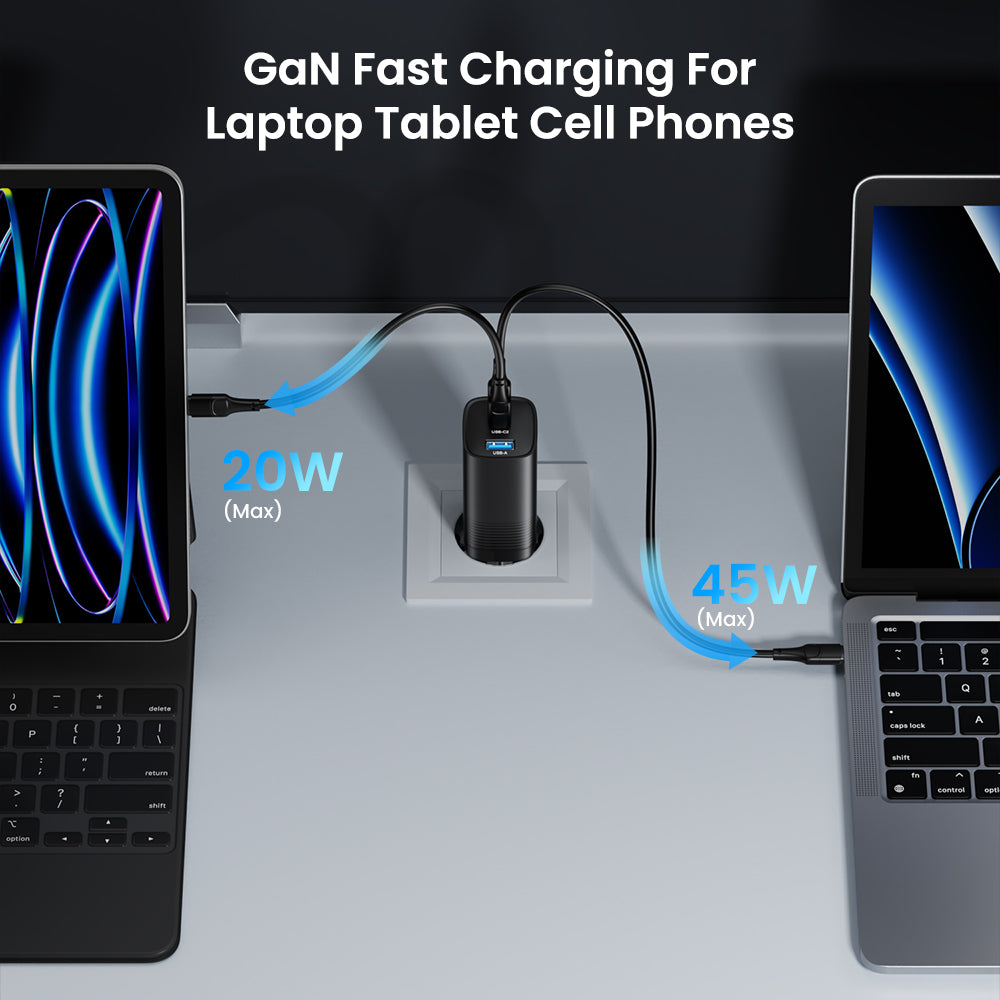 Chargeur USB Type-C 65W - ULTRA RAPIDE