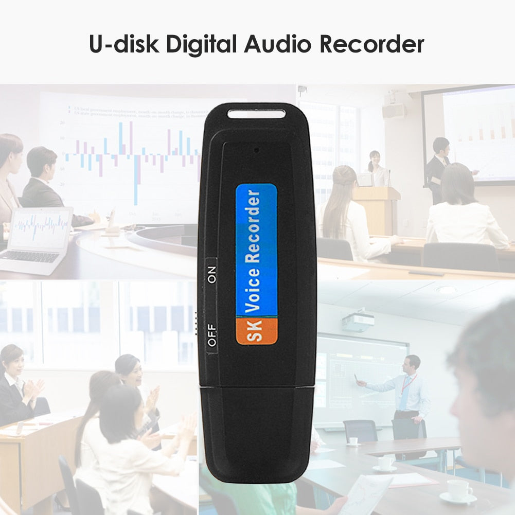 Enregistreur vocal USB + Carte SD 8GB OFFERTE