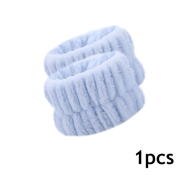 2x Bracelet de poignet en microfibre absorbante