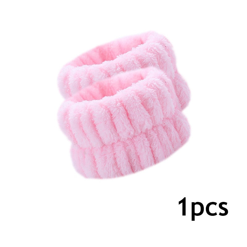 2x Bracelet de poignet en microfibre absorbante