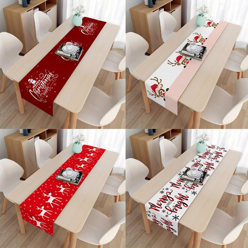 Chemin de table à motifs - Spécial Noël