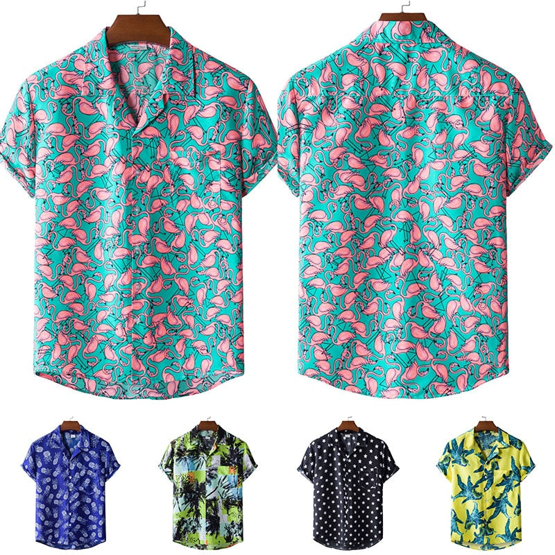 Chemise Hawaïenne à manches courtes -  Collection 2023