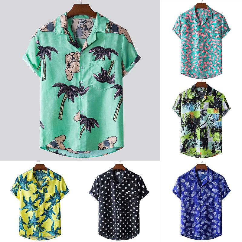 Chemise Hawaïenne à manches courtes -  Collection 2023