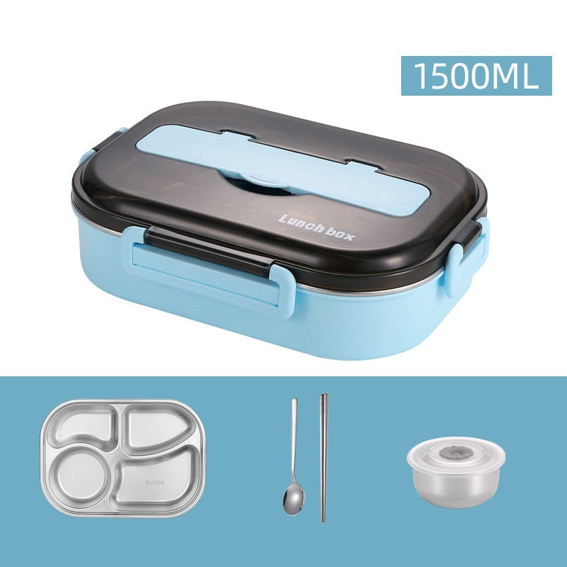 LunchBOX pratique en acier inoxydable